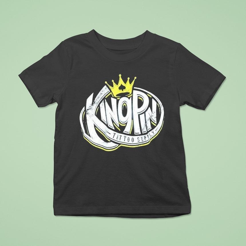 Kingpin Tattoo Supply Weathered Logo Shirt