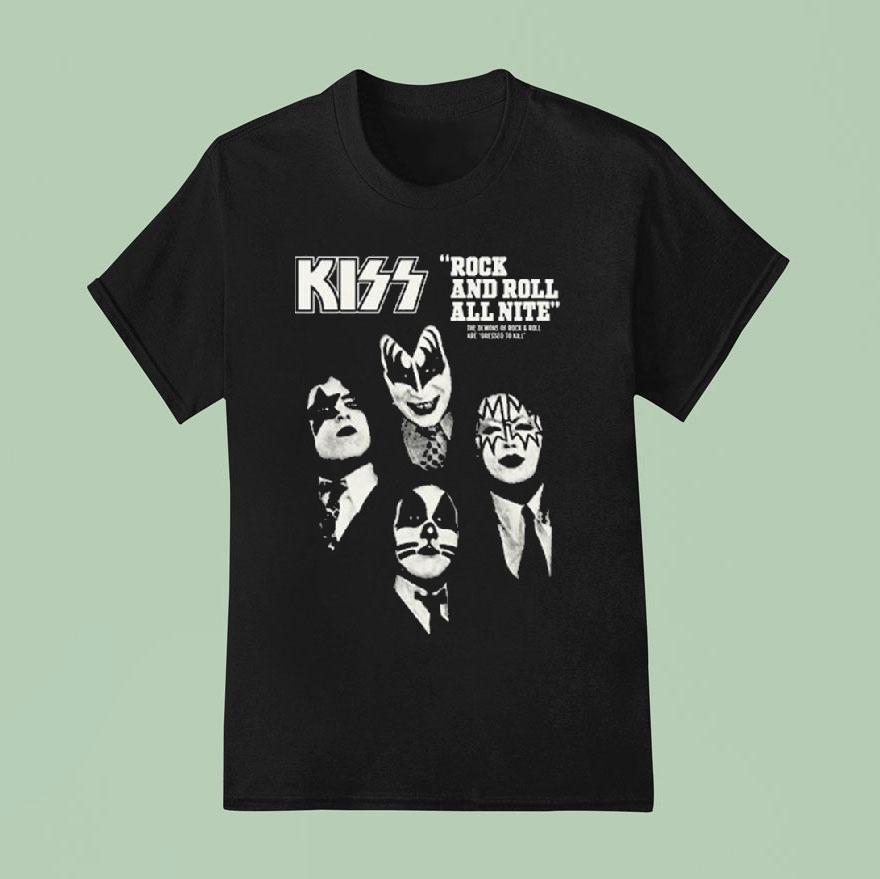 Kiss Rock And Roll All Nite Dtk Shirt