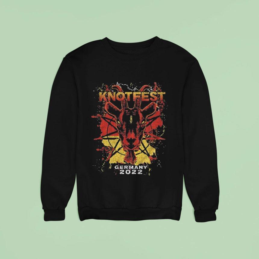 Knotfest Germany Goat Head Shirt Knotfest Germany Goat Head Shirt