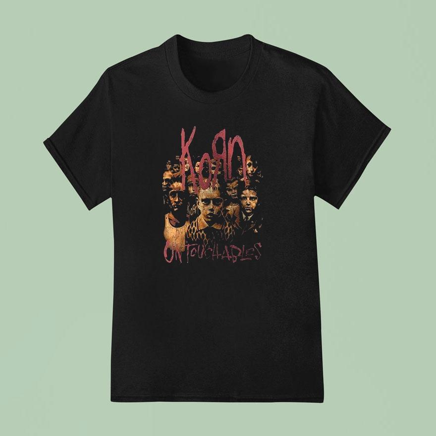 Korn Untouchables Tracklist Shirt