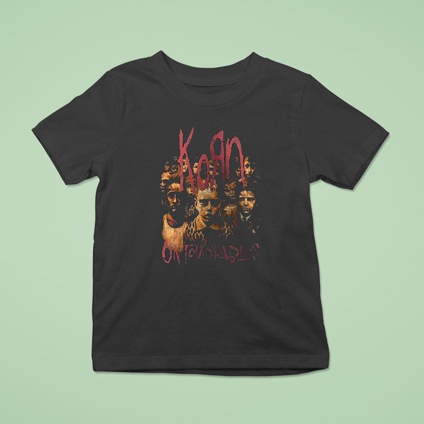 Korn Untouchables Tracklist Shirt