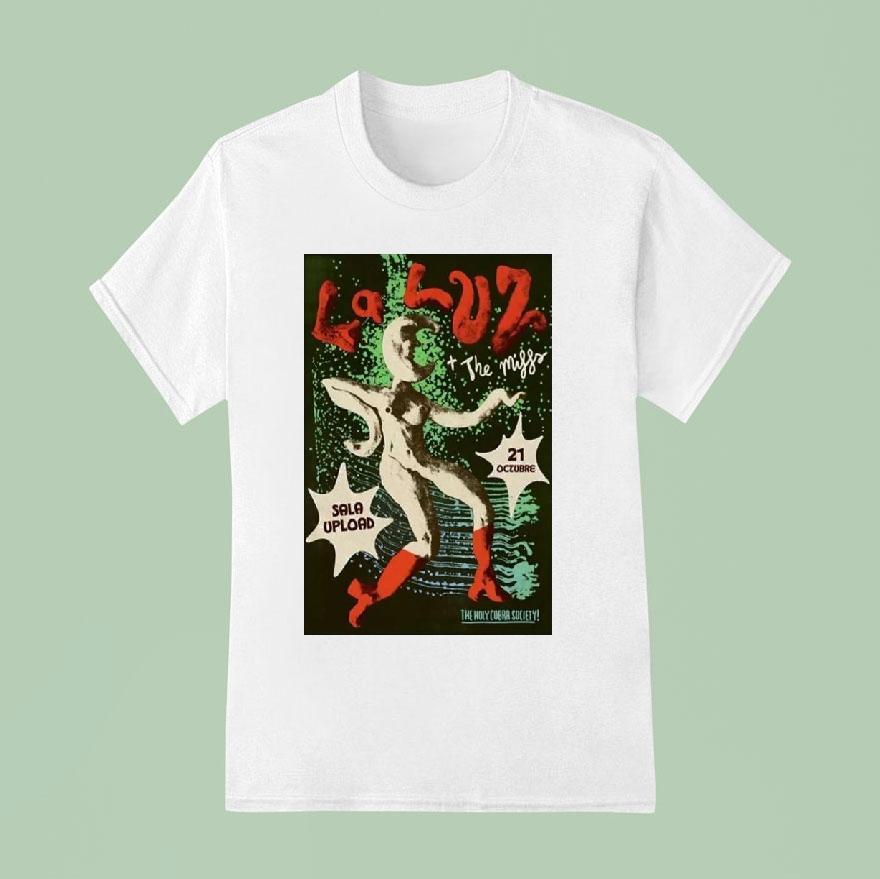 La Luz Sala Upload Barcelona October 21 2025 Concert Shirt
