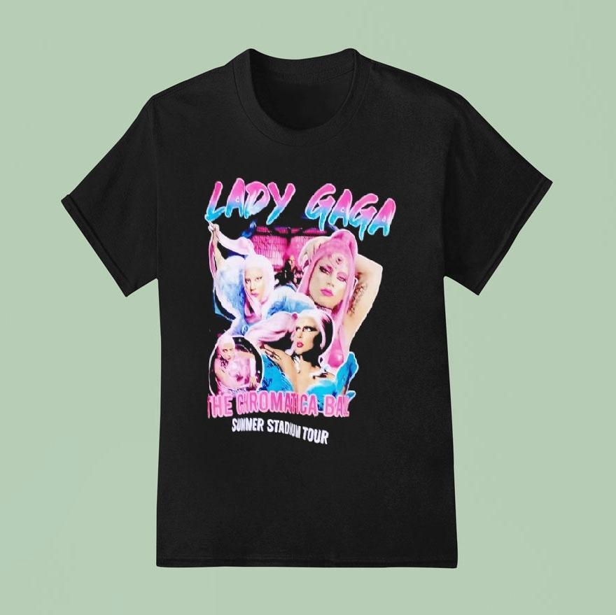 Lady Gaga The Chromatica Ball Summer Stadium Tour Shirt