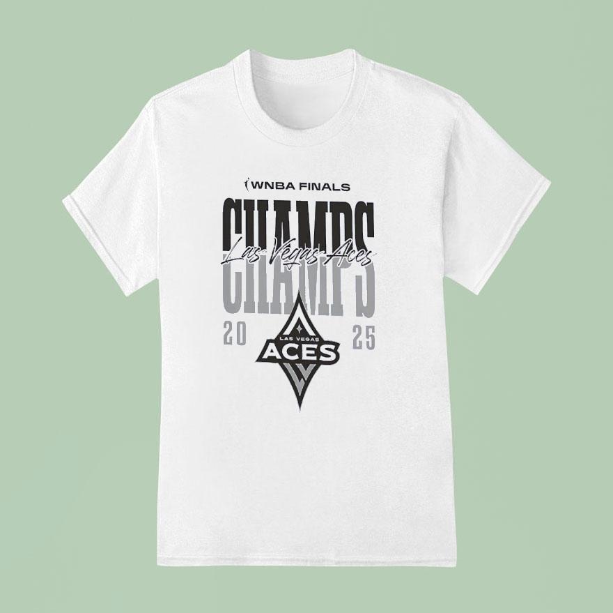 Las Vegas Aces Basketball Wnba Finals Champs 2025 Shirt