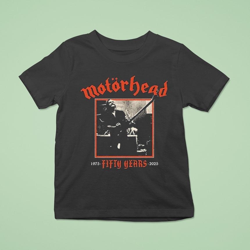 Lemmy Motorhead 50 Years 1975 2025 Shirt