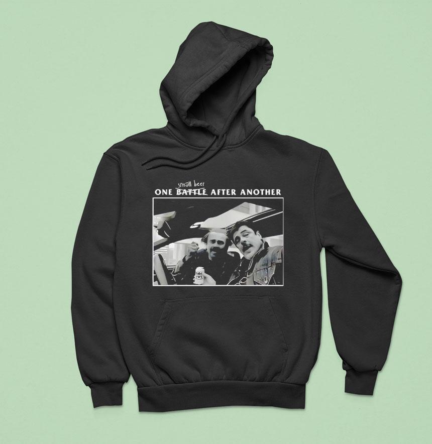 Leo And Bencio Small Beer One Battle After Another Graphic Shirt Leo And Bencio Small Beer One Battle After Another Graphic Shirt
