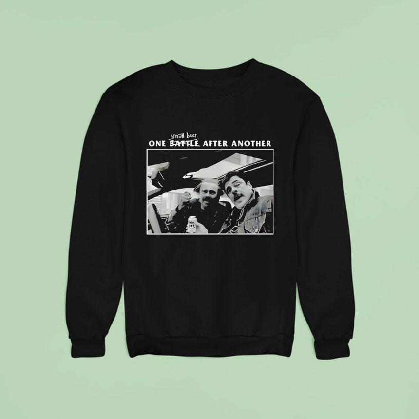Leo And Bencio Small Beer One Battle After Another Graphic Shirt Leo And Bencio Small Beer One Battle After Another Graphic Shirt