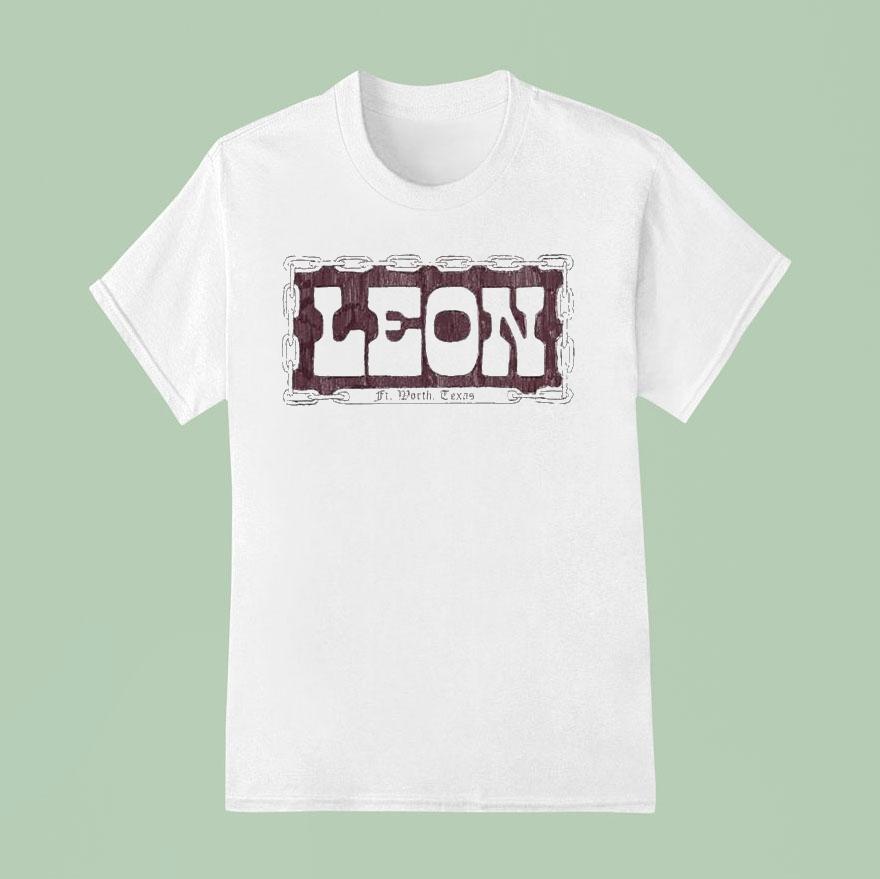 Leon Bridges Worth Texas License Plate Shirt