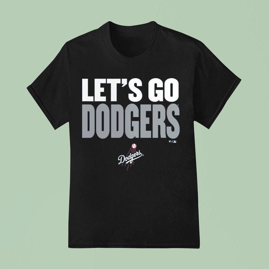 Let’s Go Los Angeles Dodgers Slogan Shirt