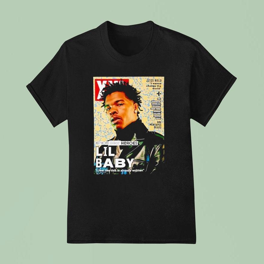 Lil Baby Hip-hop’s New Heroes Juice Wrld I Wanna Change The World Shirt