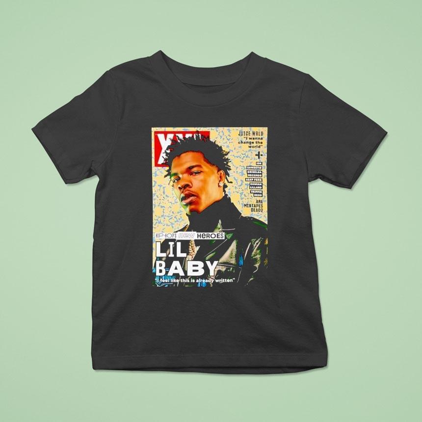 Lil Baby Hip-hop’s New Heroes Juice Wrld I Wanna Change The World Shirt