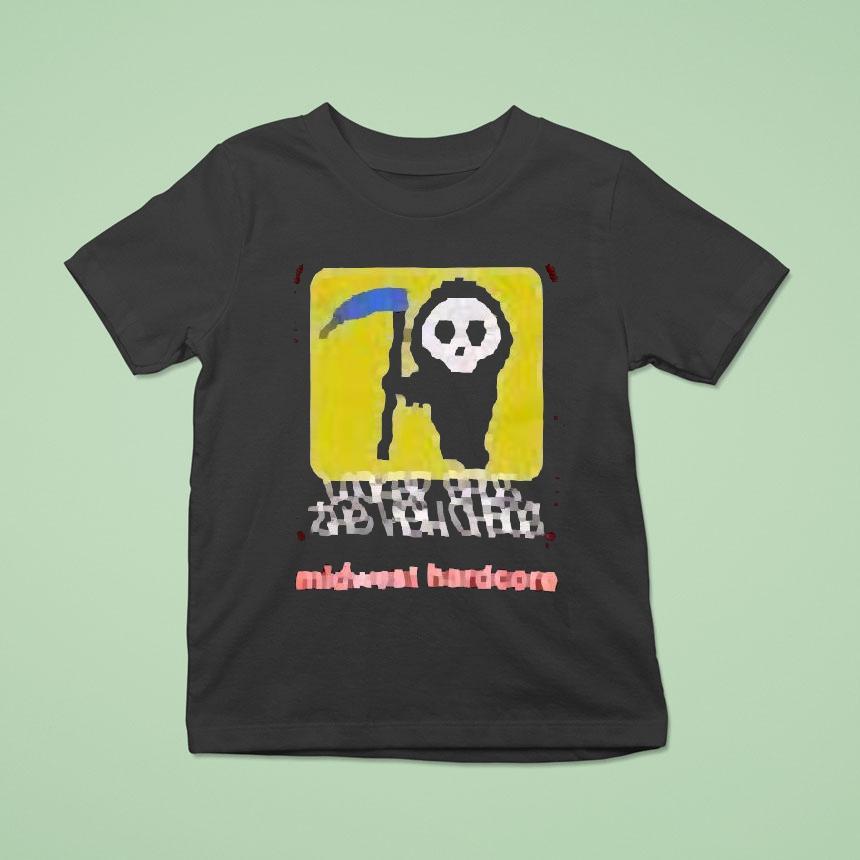Locked Shut Midwest Hardcore Reaper Shirt