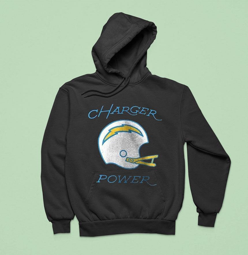 Los Angeles Chargers Charger Power Shirt Los Angeles Chargers Charger Power Shirt