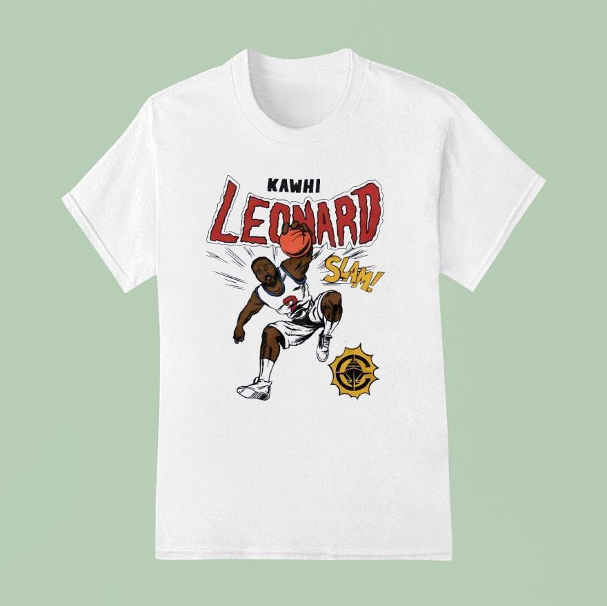 Los Angeles Clippers Comic Book Kawhi Nba Basketball Shirt