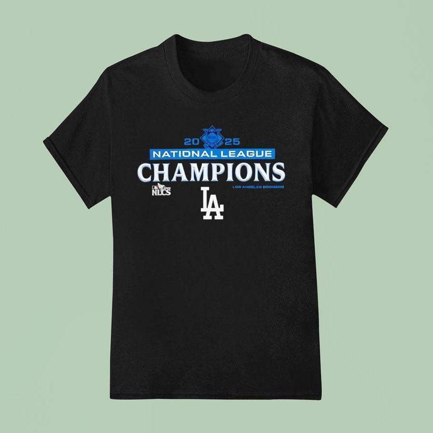 Los Angeles Dodgers National League Champions 2025 Shirt
