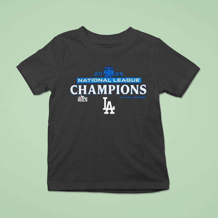 Los Angeles Dodgers National League Champions 2025 Shirt