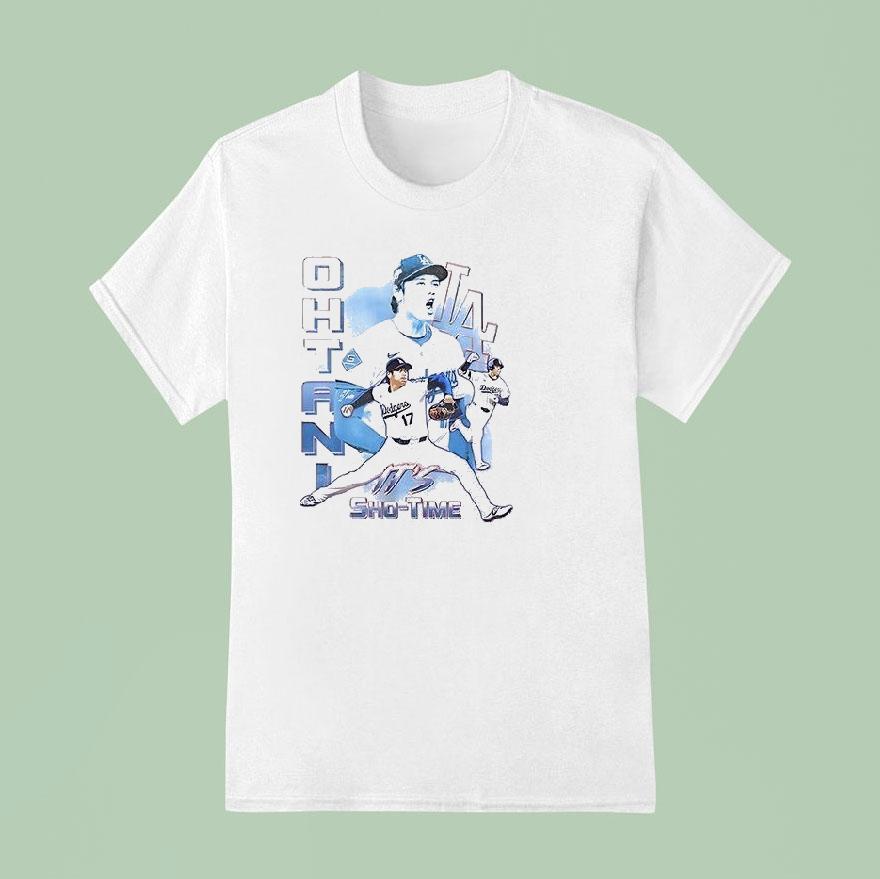 Los Angeles Dodgers Shohei Ohtani It’s Sho Time Tappedin Japanese Vintage Shirt