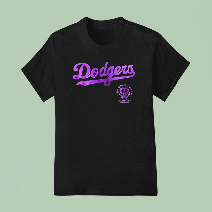 Los Angeles Dodgers X World Alzheimer’s Disease Awareness Month 2025 Shirt