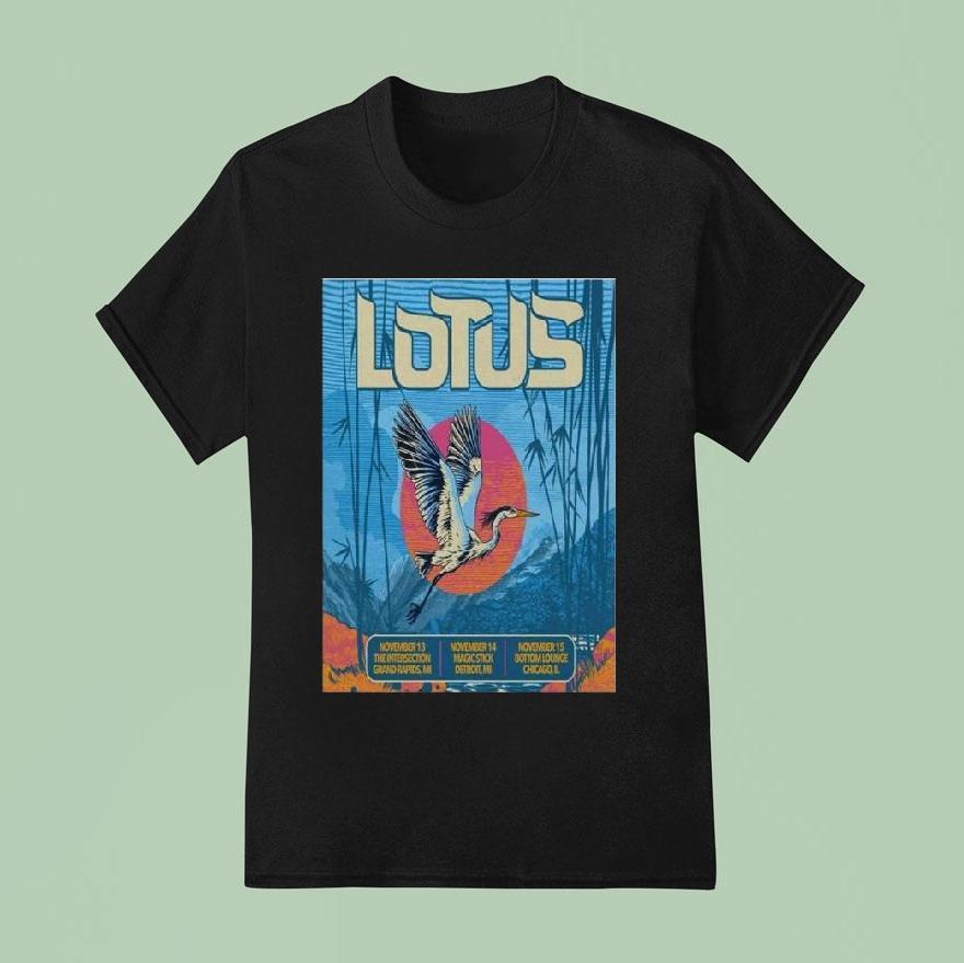Lotus November 14 2025 Detroit Mi Shirt
