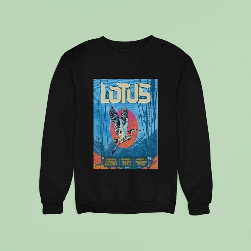 Lotus November 14 2025 Detroit Mi Shirt Lotus November 14 2025 Detroit Mi Shirt
