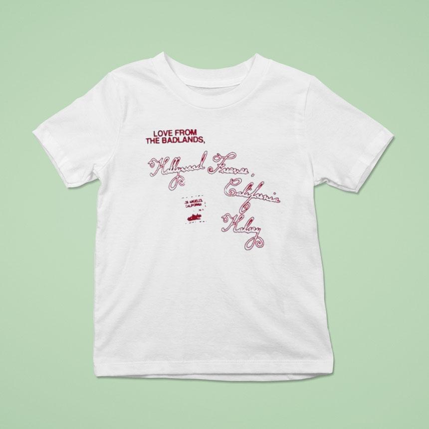 Love From The Badlands Halsey 2025 La Show Shirt