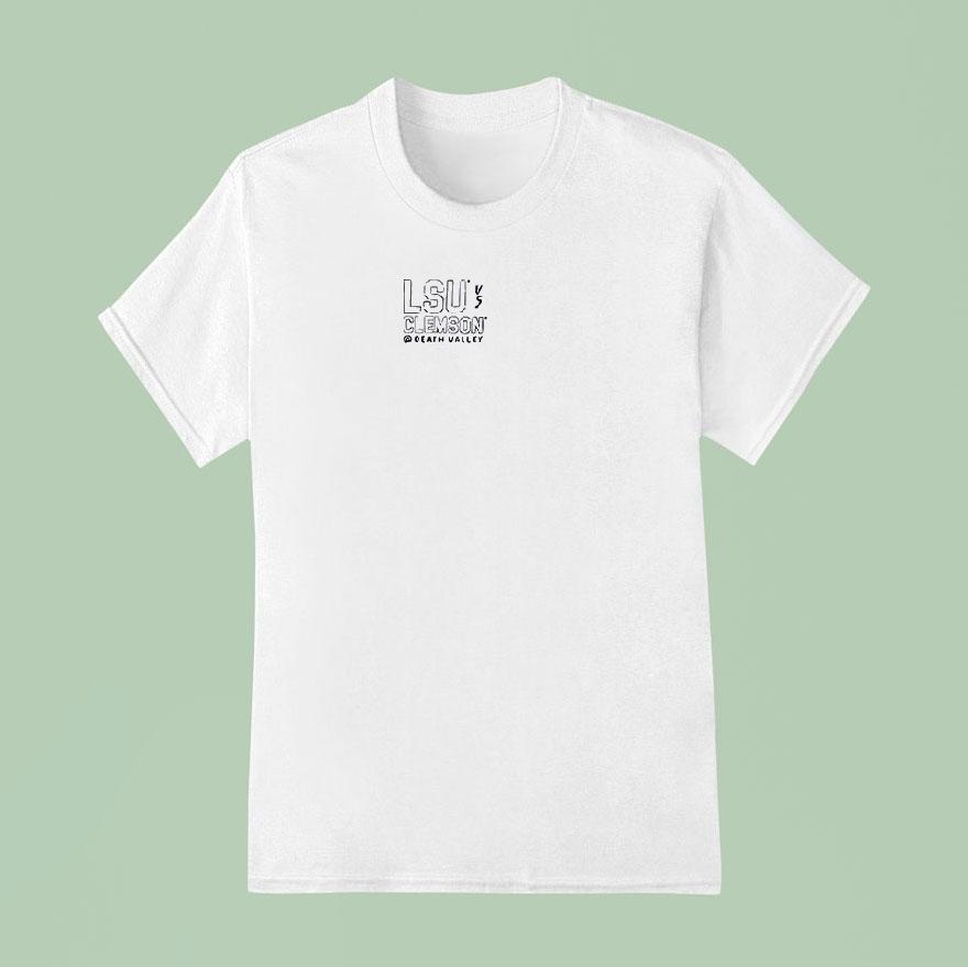 Lsu Tigers Vs Clemson Tigers Death Valley Game Day 2025 Shirt