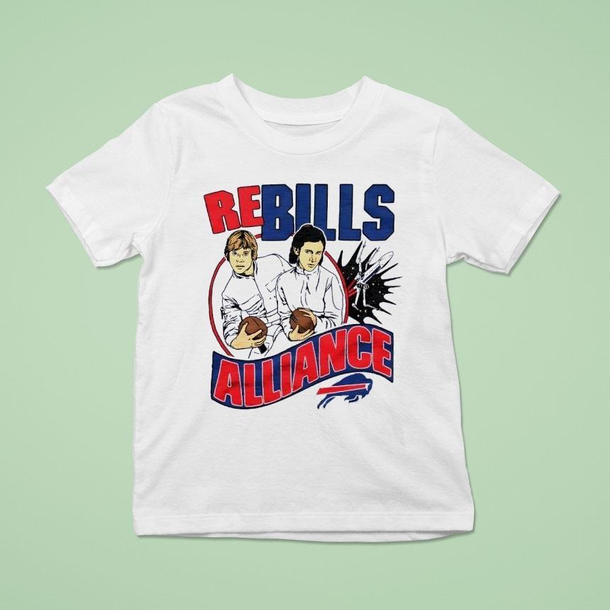 Luke Skywalke X Buffalo Bill Football Alliance Rebills Shirt