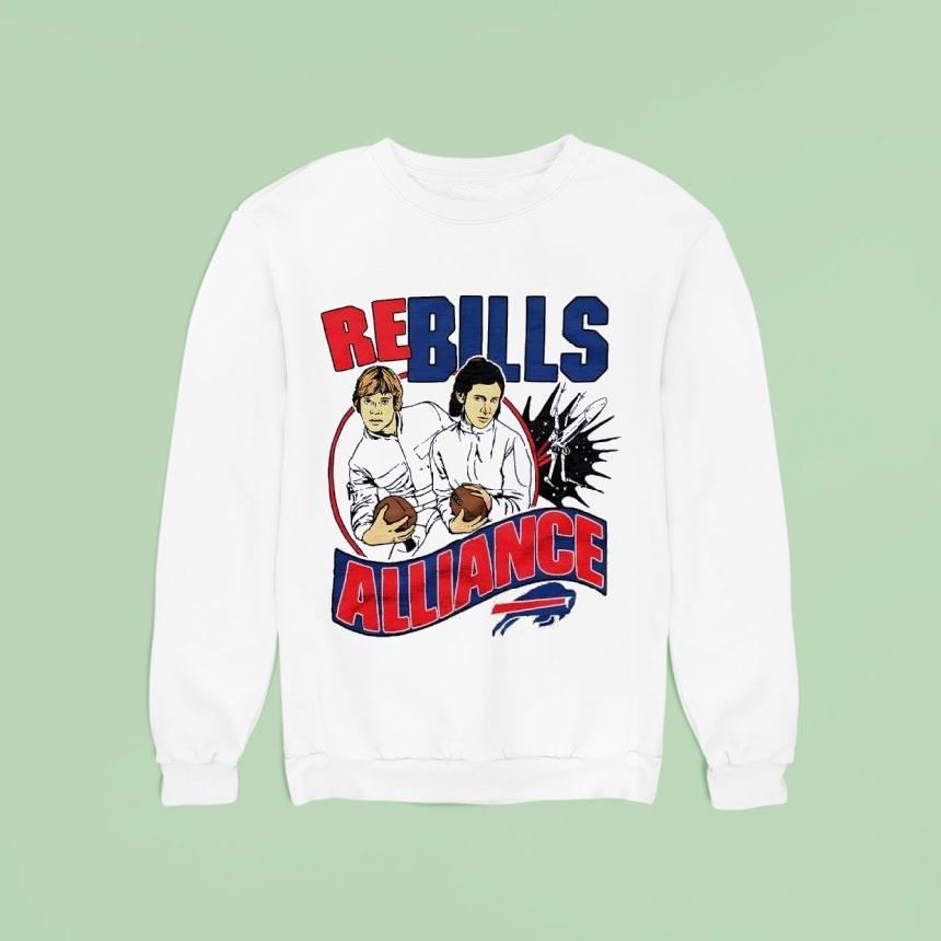Luke Skywalke X Buffalo Bill Football Alliance Rebills Shirt Luke Skywalke X Buffalo Bill Football Alliance Rebills Shirt