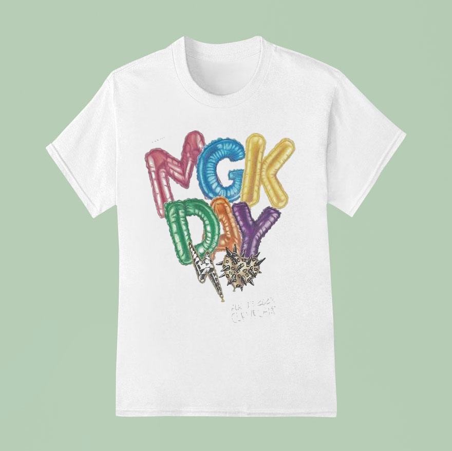 Machine Gun Kelly Rapper 1st Annual Mgk Day Balloon Cleveland Shirt