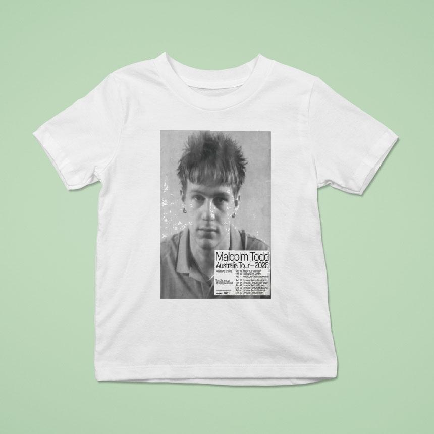 Malcolm Todd Australia Tour February 2026 Dates Shirt