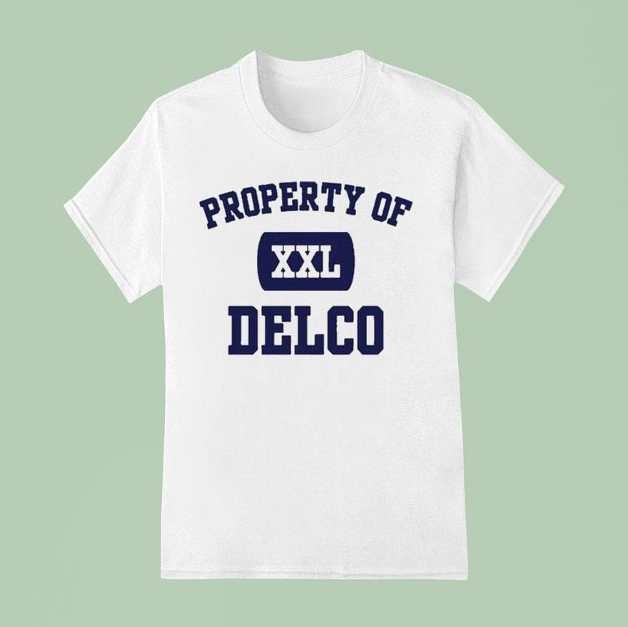 Mark Ruffalo Property Of Delco Shirt