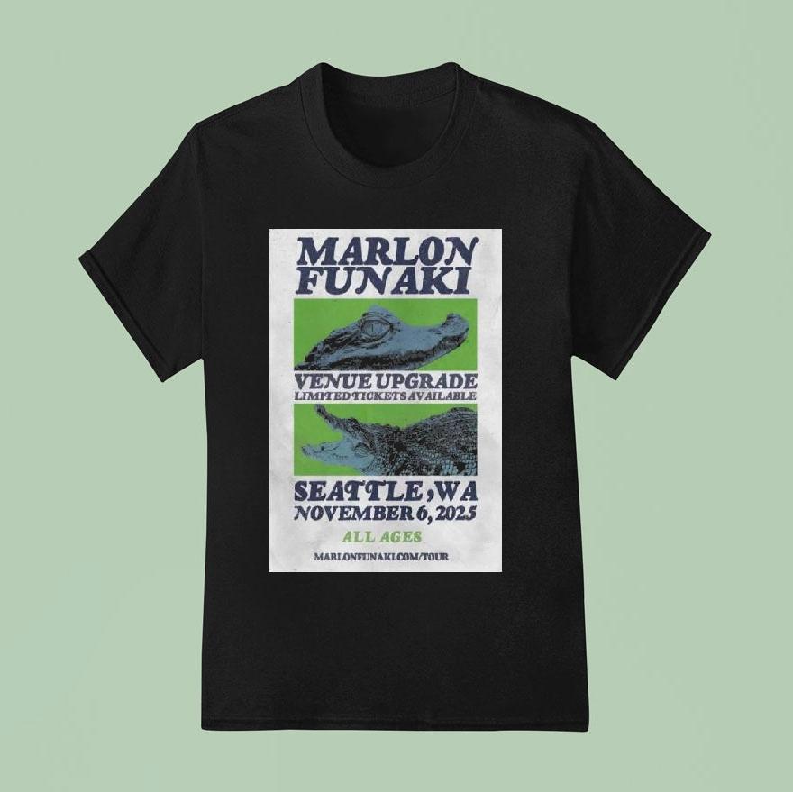 Marlon Funaki Seattle Wa November 6 2025 Shirt