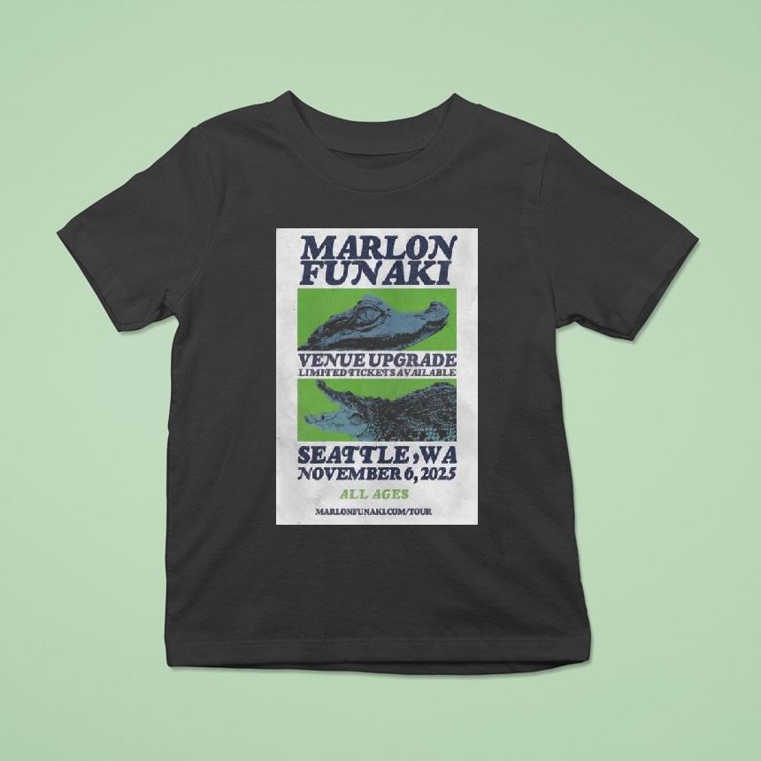 Marlon Funaki Seattle Wa November 6 2025 Shirt