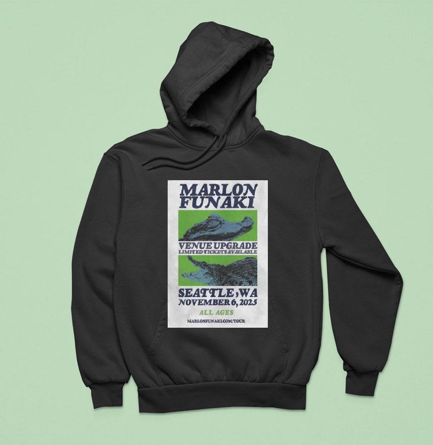 Marlon Funaki Seattle Wa November 6 2025 Shirt Marlon Funaki Seattle Wa November 6 2025 Shirt