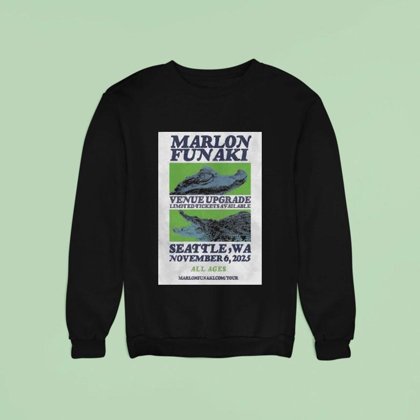 Marlon Funaki Seattle Wa November 6 2025 Shirt Marlon Funaki Seattle Wa November 6 2025 Shirt