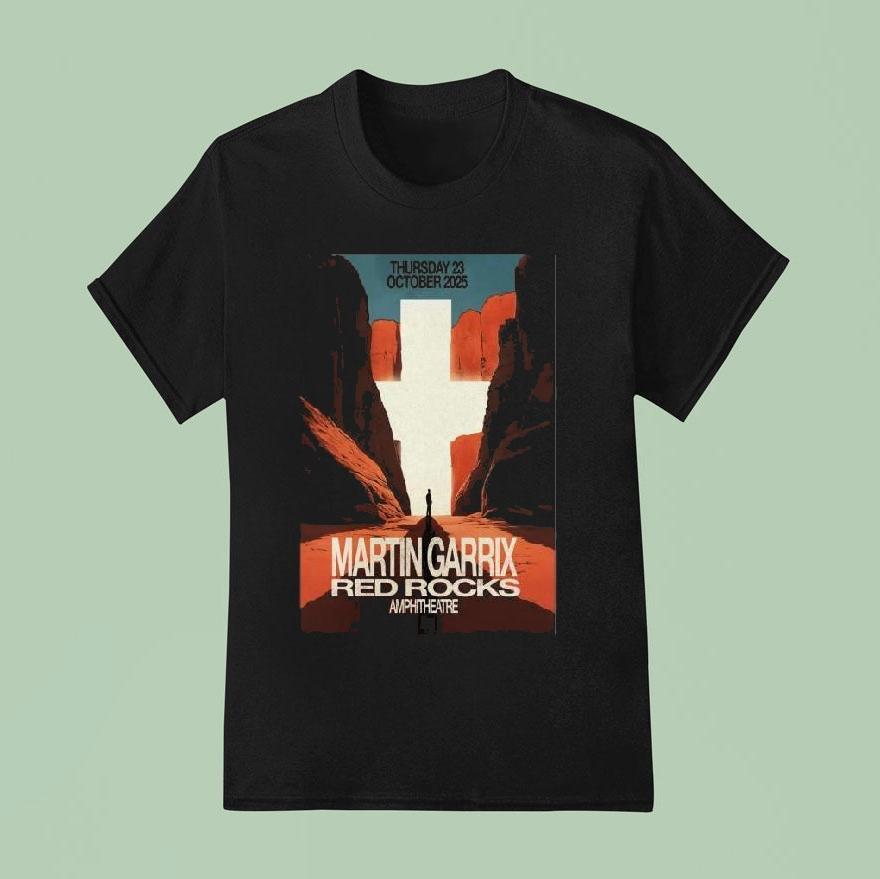 Martin Garrix Red Rocks Amphitheater Morrison Co 10-23-2025 Shirt
