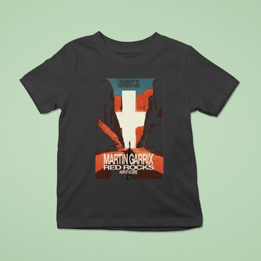 Martin Garrix Red Rocks Amphitheater Morrison Co 10-23-2025 Shirt