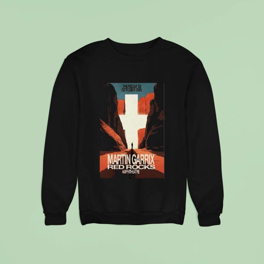 Martin Garrix Red Rocks Amphitheater Morrison Co 10-23-2025 Shirt Martin Garrix Red Rocks Amphitheater Morrison Co 10-23-2025 Shirt