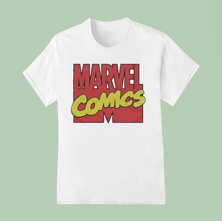 Marvel Comics Retro Logo 1990 Shirt