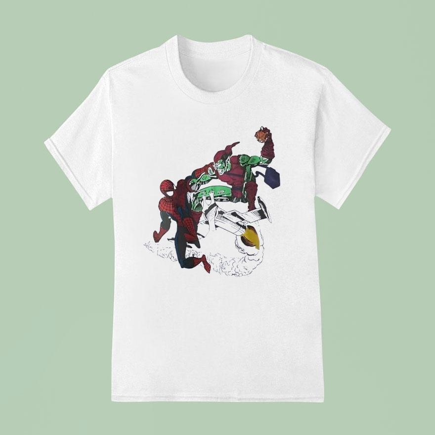 Marvel Comics Spider-man And Green Goblin Shirt