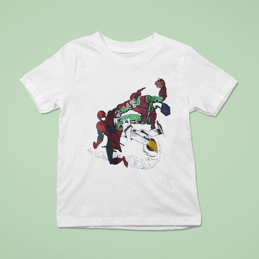 Marvel Comics Spider-man And Green Goblin Shirt