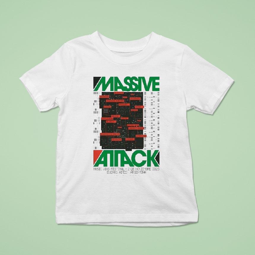 Massive Attack Music Wins Festival On Nov 2 2025 Shirt
