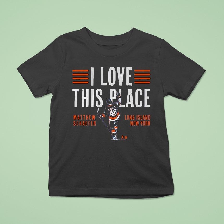 Matthew Schaefer I Love This Place Long Island New York Shirt