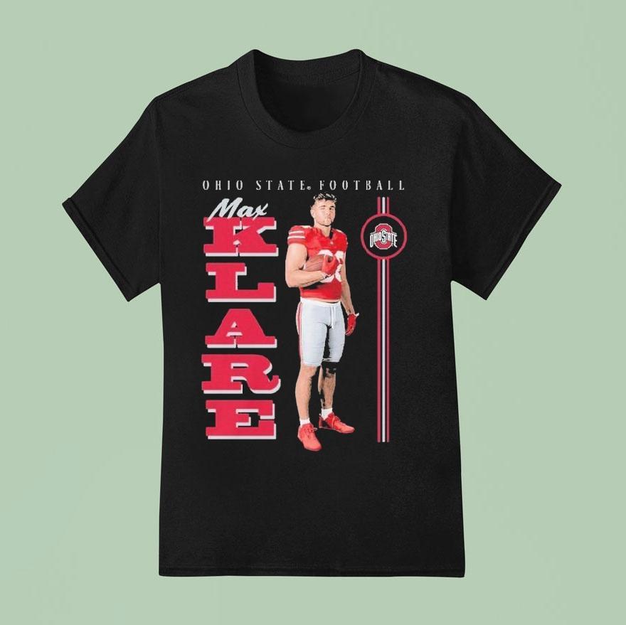 Max Klare Ohio State Buckeyes Player Shirt