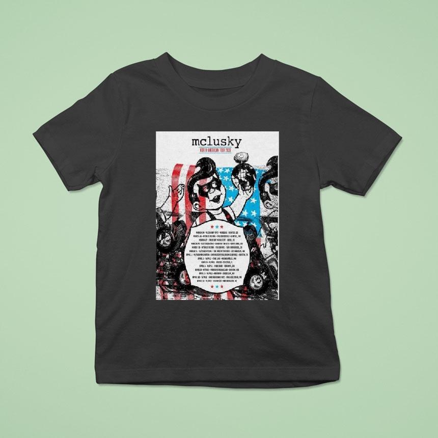 Mclusky North American 2026 Tour Shirt