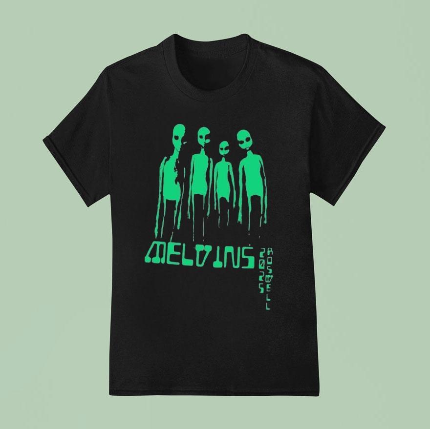 Melvins Roswell Oct 19 2025 The Liberty Tour Shirt