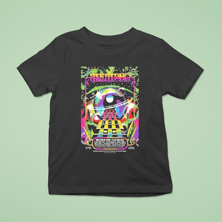 Mempho Music Festival For Radians Amphitheater At Memphis Botanic Gardens In Memphis Tn On October 03 To 05 2025 Shirt
