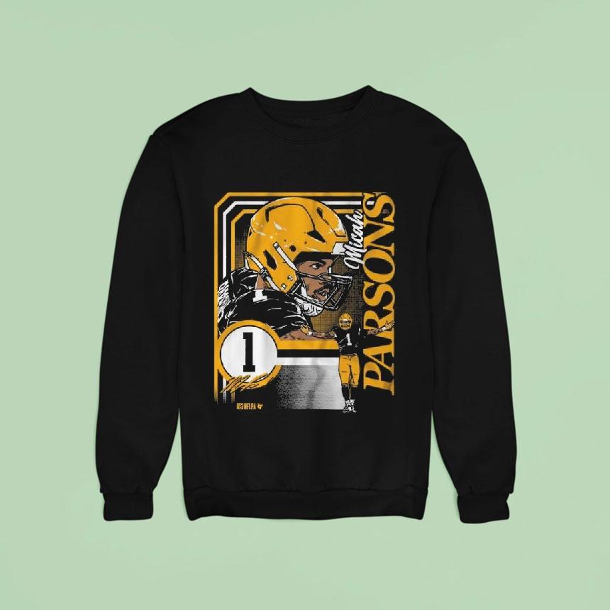 Micah Parsons Collage Frame Shirt Micah Parsons Collage Frame Shirt