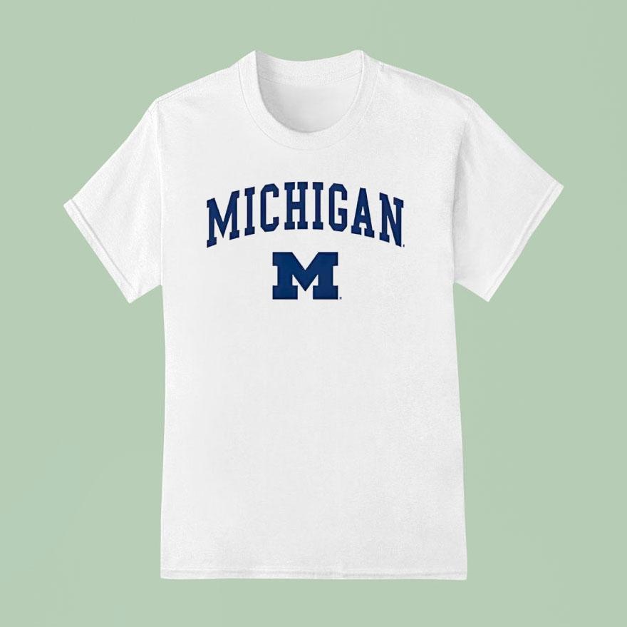 Michigan Wolverines College Football Playoff National Champions Logo Shirt