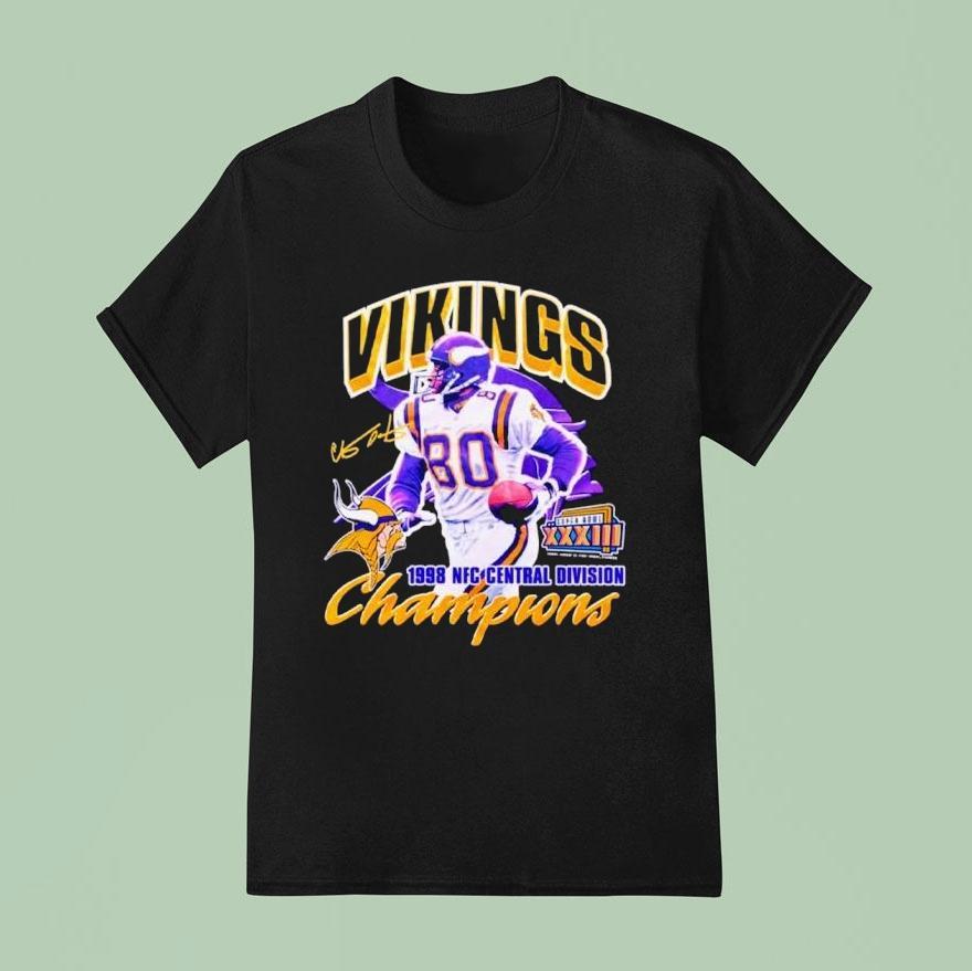 Minnesota Vikings Super Bowl Xxxiii Champions Signature Shirt